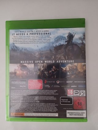 The Witcher 3 Wild Hunt Xbox One