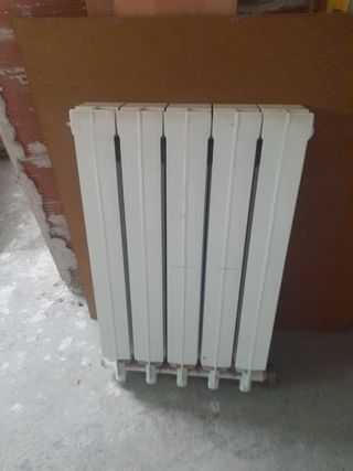Radiador 5 elementos blanco