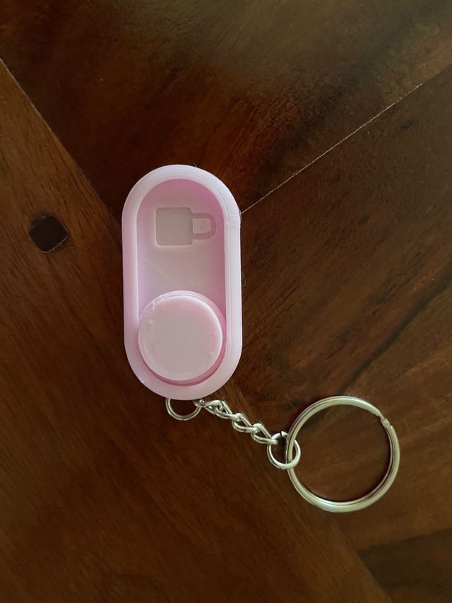 Llavero Recordatorio impreso en 3D