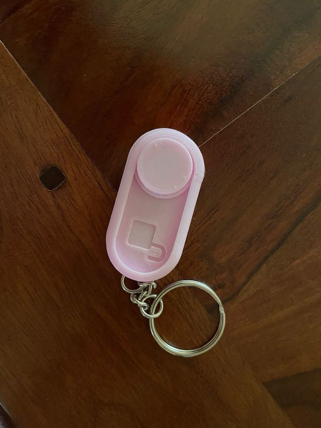 Llavero Recordatorio impreso en 3D