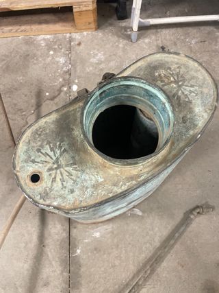 Sulfatadora antigua Eclair Vermorel