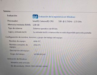 Portátil Acer Aspire 5315 - Blanco/negro