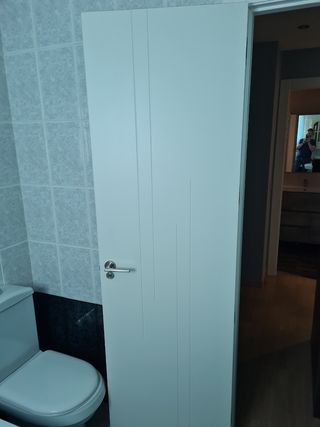 Puertas interiores blancas - 4 unidades