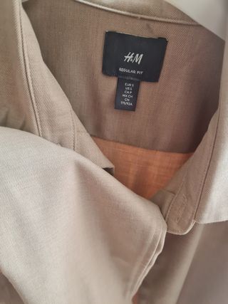 Camicia H&M beige tg.S unisex