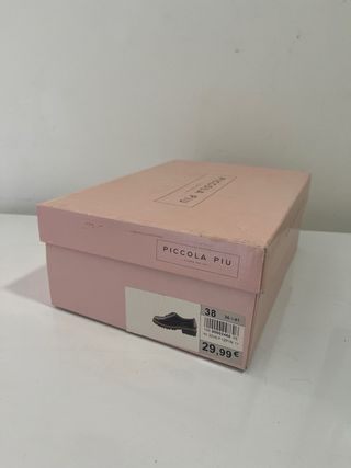 Zapatos Piccola Piu negros