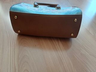 Bolso Parfois azul y marrón