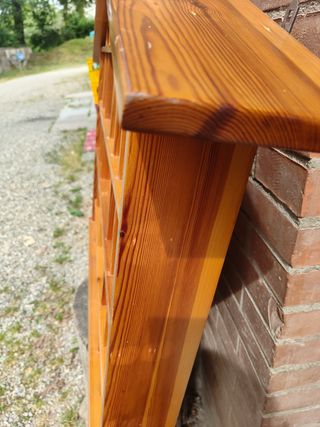 Espositore legno casetta - scaffale