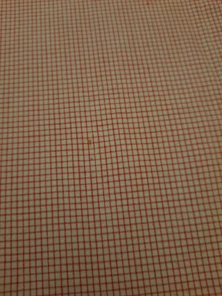 Lotto 2 camicie uomo, m/corte, colori rosso bianco