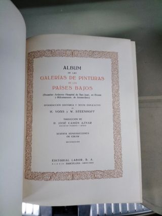 Galerías de Europa. Museos de los Países Bajos.