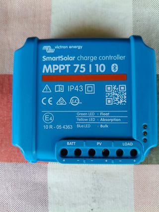 Paneles solares + Regulador MPPT 75/10