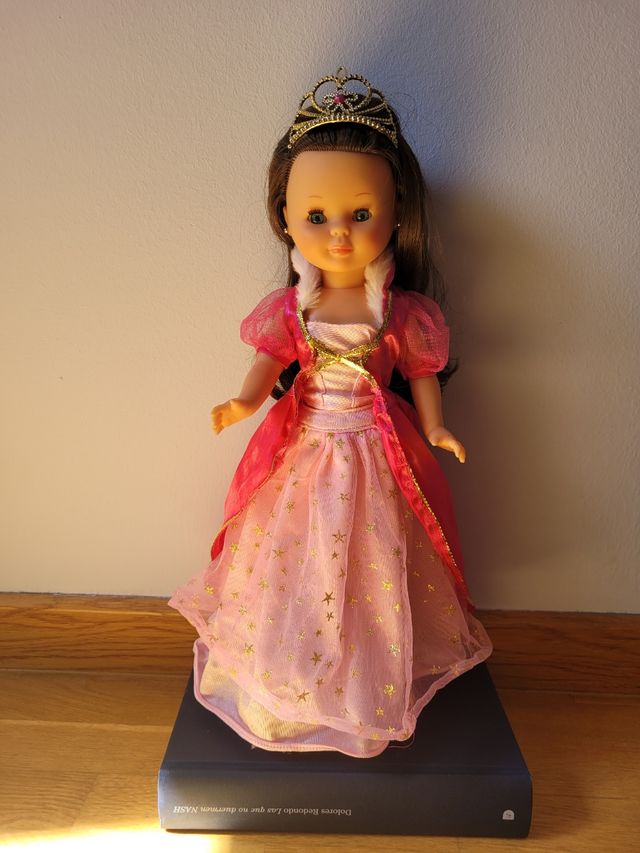 Muñeca Princesa Nancy - Vestido Rosa