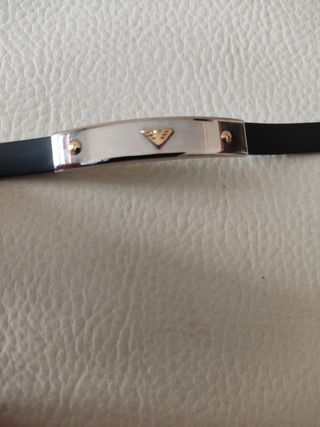 Braccialetto uomo acciaio - nero, argento
