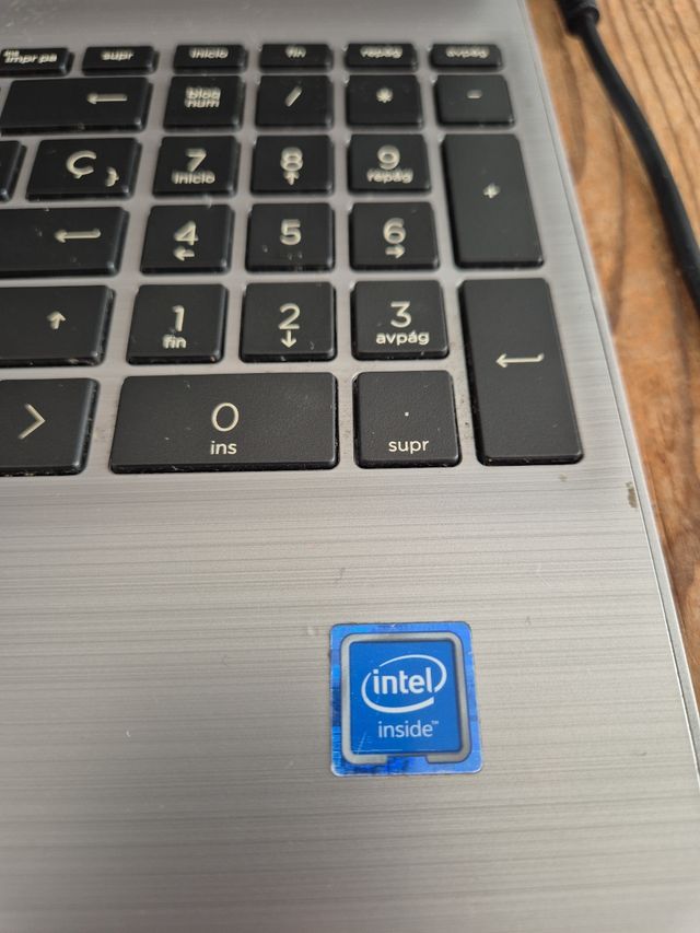 Portátil HP Gris Plata