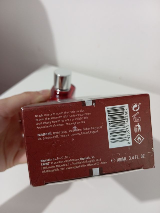 Perfume nuevo Caring Fuerza [ hombre ]