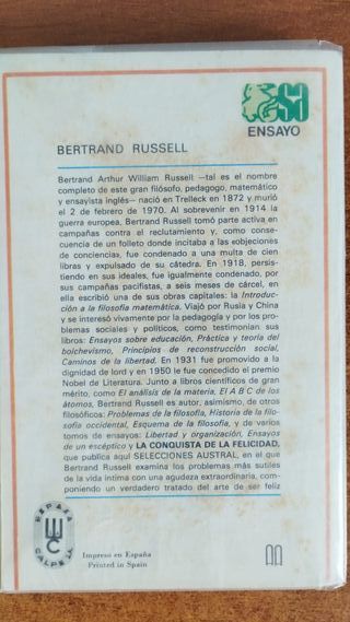La conquista de la felicidad