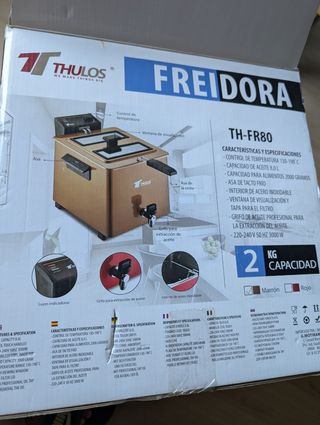 Freidora Eléctrica Thulos 8L