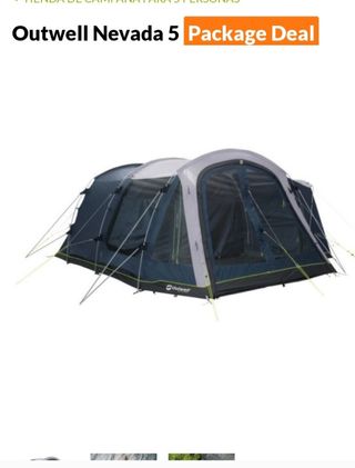Tienda Nevada 5P - Camping la tienda costo 750€