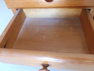 Litera madera niños - 2 camas y mesitas de noche