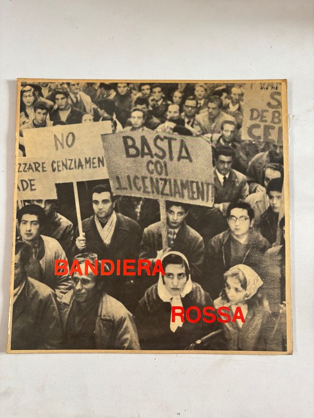 LP 33 giri Bandiera Rossa - Compilation