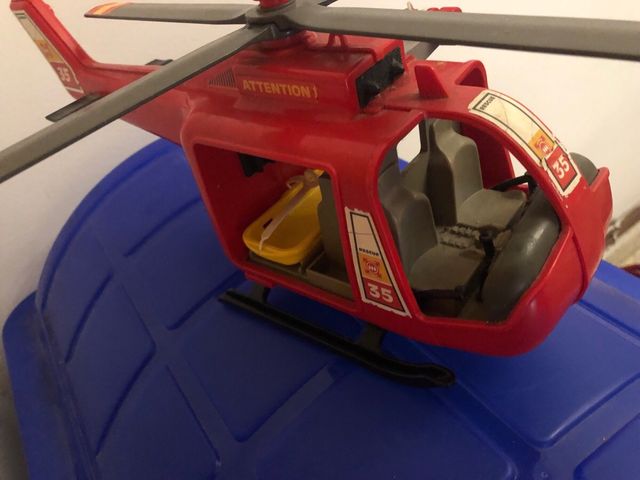 Helicóptero Playmobil Rescate