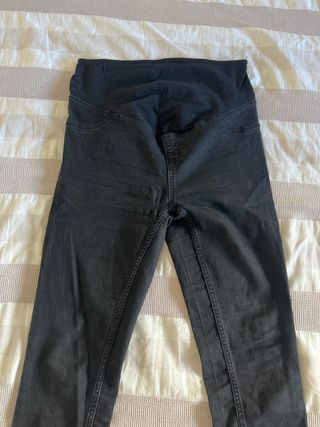 Pantalones premamá negros