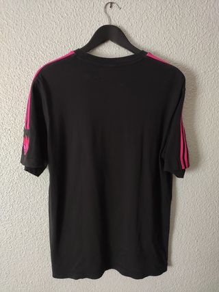 Camiseta Adidas Negra Rosa