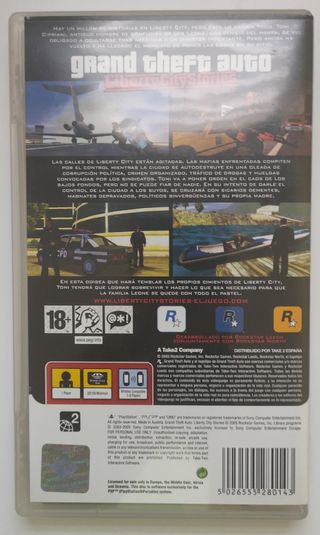 Grand Theft Auto Liberty City Stories PSP