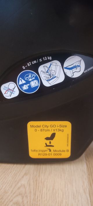 Silla coche bebe City Go i-Size + base Isofix+ reg