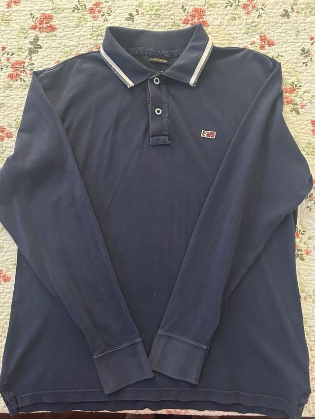 Polo Napapijri Uomo Blu XL