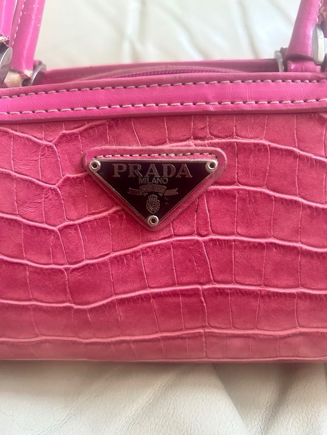 Bolso Prada rosa - Vintage