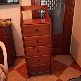 Sifonier madera Ikea marrón