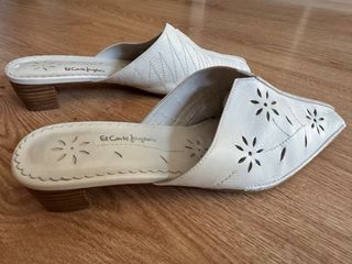 Zapatos Be_Corte_Inglés beige/blanco