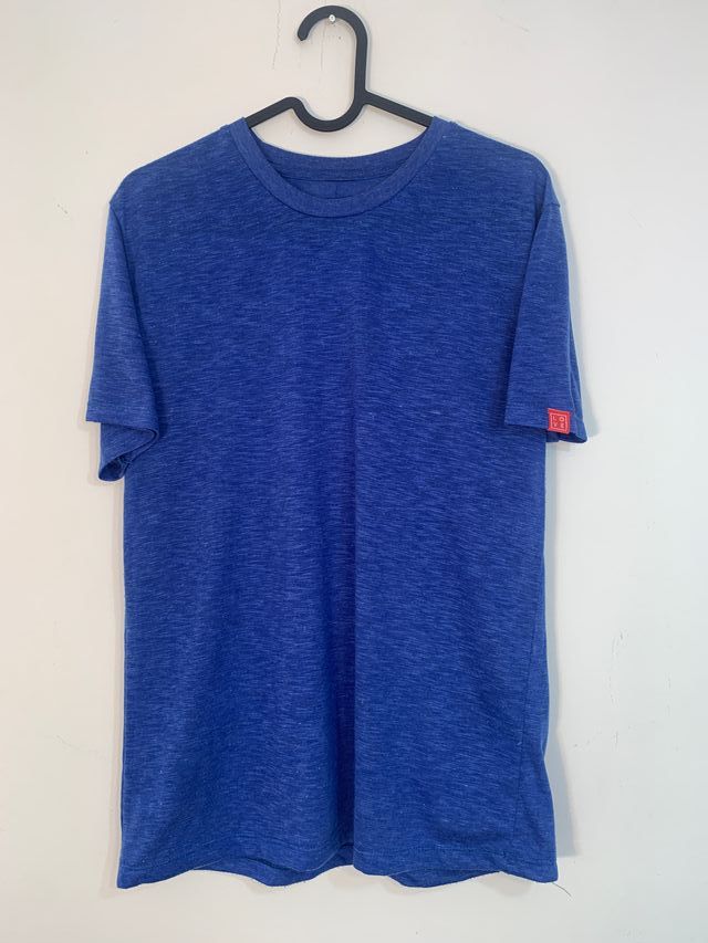 Camiseta verano hombre - Caribe - Azul - Talla S