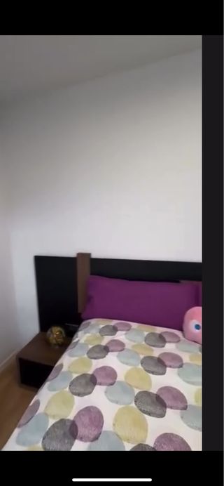 Mesita noche 2 cajones - marrón 57cm ancho 31 alto