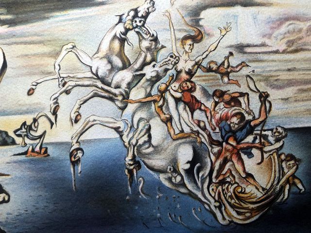 Dalí - La Apoteosis de Homero