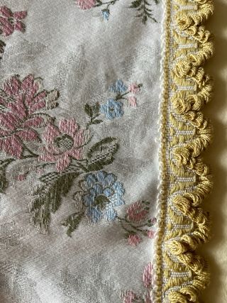 Copriletto floreale beige - una piazza