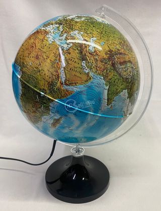 Mappamondo globo luminoso 37 cm