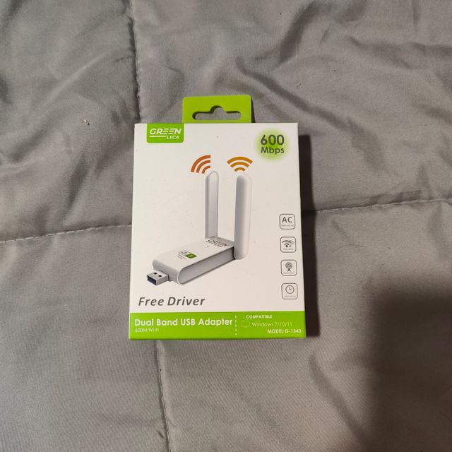 Adaptador USB Dual Band GREEN LYCA G-1343