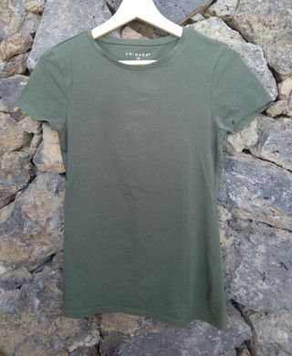 Camiseta verde mujer Primark