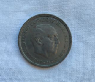 Moneda 5 Ptas España 1957