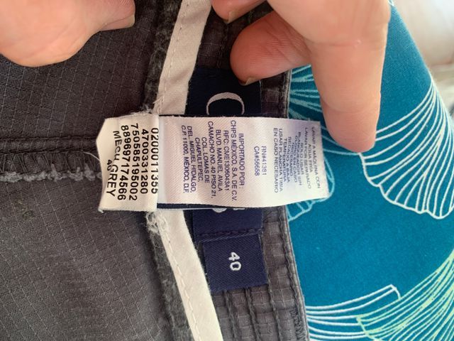 Palatalon Corto Cargo - Chaps - Gris - Talla 40