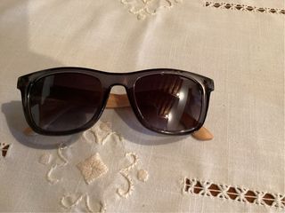 Occhiali sole vintage legno