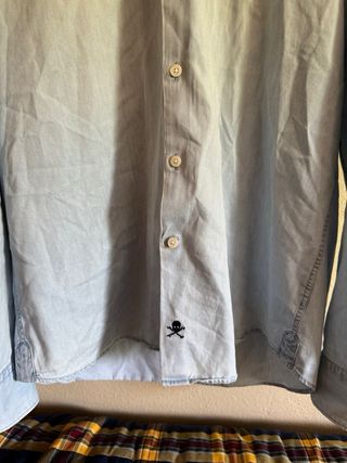 Camisa light denim Scalpers