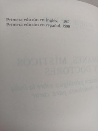 CHAMANES, MÍSTICOS Y DOCTORES SUDHIR KAKAR