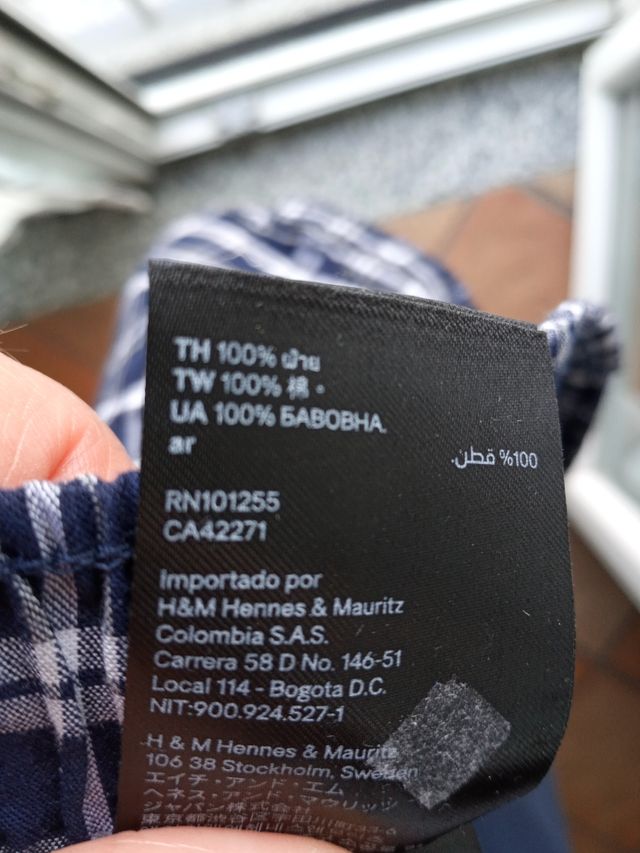 Set 6 boxer uomo H&M