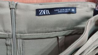 Falda pantalón verde oliva