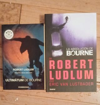 Lote 2 libros Jason Bourne - Robert Ludlum