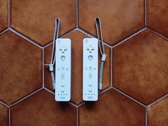 2x Wii Remote Bianchi - Nintendo Wii