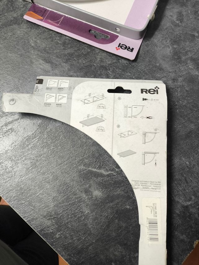 Soportes estantería REI - 2uds