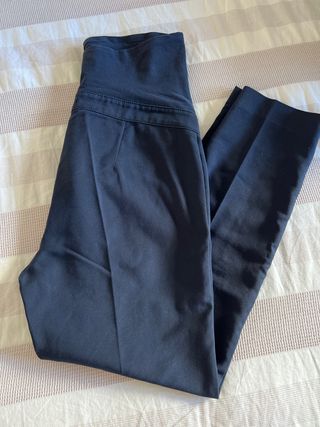 Pantalones premamá azul marino
